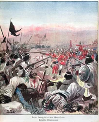 De Slag bij Omdurman, omslag van Lectures Pour Le Dimanche, september 1898