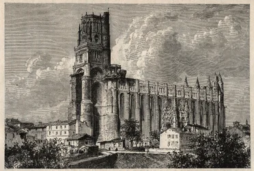 De Kathedraalbasiliek van Sint Cecilia - kathedraal van Albi