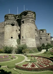 Het Kasteel van Angers, voltooid in 1238