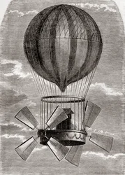 De luchtballon van graaf d