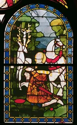De Bekering van St. Eustachius, uit de Kerk van Saint-Pierre du Chatel