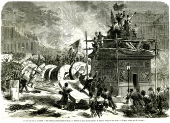 De val van de Vendome-kolom