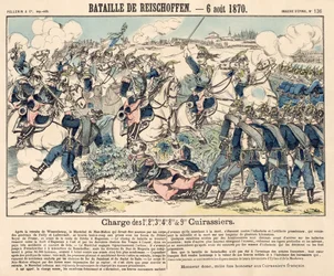 De Heroïsche Aanval van de Franse Cavalerie tijdens de Slag bij Reichshoffen, 6 augustus 1870