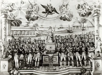 De historische geboorteplaats van de vrijmetselaarsmysteries