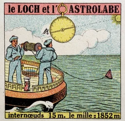 De Loch en de astrolabium, navigatie-instrumenten