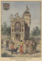 Het paviljoen van Ecuador op de Exposition Universelle van 1900 in Parijs