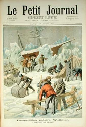 De Pool Expeditie van Walter Wellmann (1858-1934) uit Le Petit Journal, 27 augustus 1894