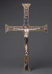 Het "Spitzer Kruis", Meester van de Koninklijke Plantagenet Werkplaats, ca. 1190