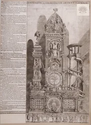 De klok van de kathedraal van Straatsburg