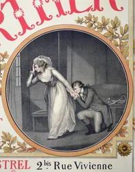 "Het lijden van de jonge Werther", (detail)
