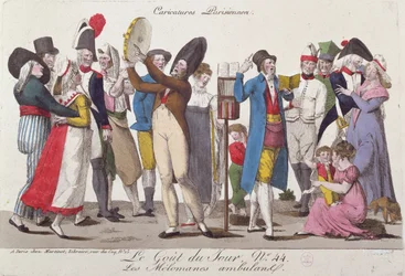 De Zwervende Muzikanten, nummer 44 in de Le Gout du Jour serie, begin 19e eeuw