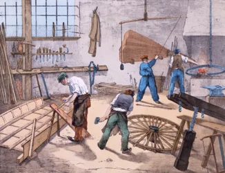 De wagenmaker, ca. 1860