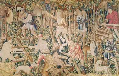 De houthakkers, Tournai Werkplaats