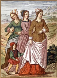 De metgezellen van Laure (Laura de Noves)