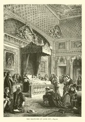 Het sterfbed van Lodewijk XIV