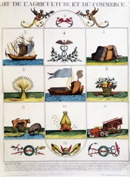 Het spel van landbouw en handel