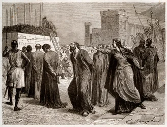 De ketterij in Orléans in 1022 - De zaak van de ketters van Orléans: kanunniken werden veroordeeld tot de brandstapel voor ketterij in Orléans in 1022. (eerste brandstapel in de geschiedenis van de strijd tegen ketterij in het Westen onder het bewind van R