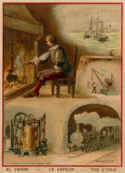 De geschiedenis van het gebruik van stoom