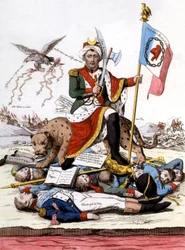 Het laatste woord in kannibalisme (gravure)