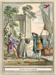 De oester en de procesvoerder