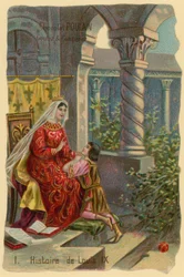 Het verhaal van koning Lodewijk IX van Frankrijk