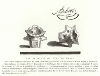 De kachels van Pere Duchesne