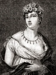 Thérèsa Cabarrus, Madame Tallien, uit Histoire de la Revolution Française door Louis Blanc