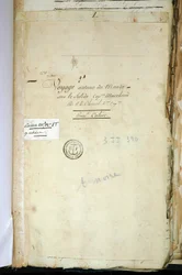 Titelpagina van het originele manuscript van Tweede Kapitein Chanal, de 
