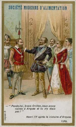 Handelskaart uitgegeven door de Société Moderne d