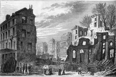 Transformaties van Parijs onder het Tweede Keizerrijk, Haussmanns Parijs: doorbraak van de boulevard Saint Germain