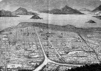 Uitzicht op Mexico-Stad, Mexico