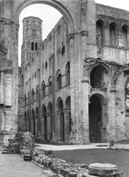 Zicht op het kerkinterieur
