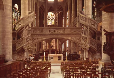 Zicht op het Doksaal, gebouwd in 1525-35