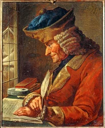 Voltaire (schilderij op doek)