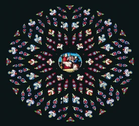 West roosvenster, ca. 1535