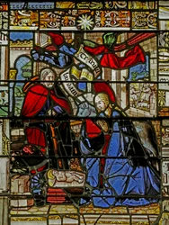 Raam met de Geboorte