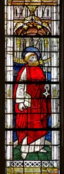 Raam w0 met Sint-Pieter
