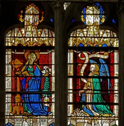 Raam met de Aankondiging