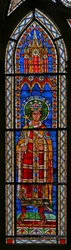 Raam w13 met Keizer Otto III