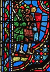Raam w14 de Filistijnen verslaan de Joden I Sam IV 10
