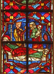 De geboorte van St. Johannes de Doper