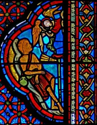 De gelijkenis van de rijke man en Lazarus: de dood van Lazarus