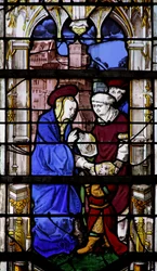 Raam w25 met afbeelding van een hersteld paneel