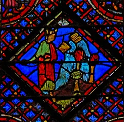 Mozes breekt de tafelen van de wet