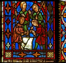 Raam w31 met schenkers - smeden