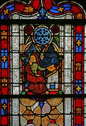 Raam w38 met St. Johannes