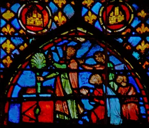 Mozes plaatst de bloeiende staf op het altaar