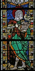 Raam w47 met St. Johannes de Doper