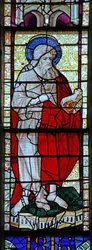 Raam w6 met Sint Johannes de Doper