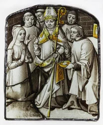 Raam w78 met het Sacrament van Boete